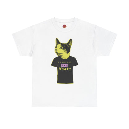 LESBIANS EAT WHAT t-paita