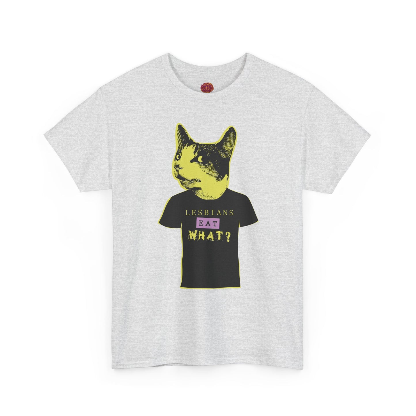 LESBIANS EAT WHAT t-paita