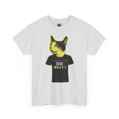 LESBIANS EAT WHAT t-paita