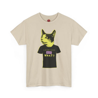 LESBIANS EAT WHAT t-paita